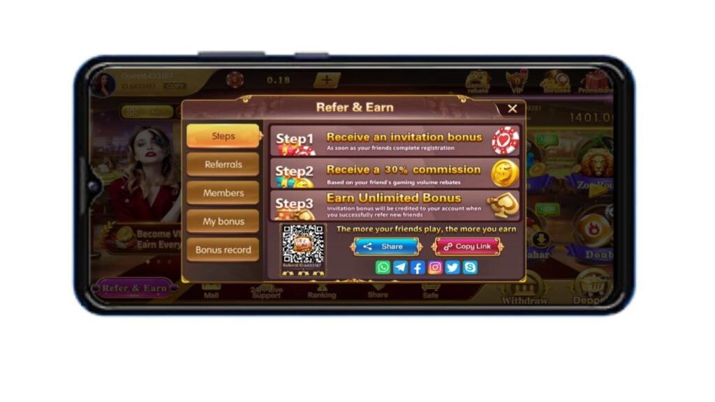 How To Earn Money From Slots Master App By Refer And Earn?